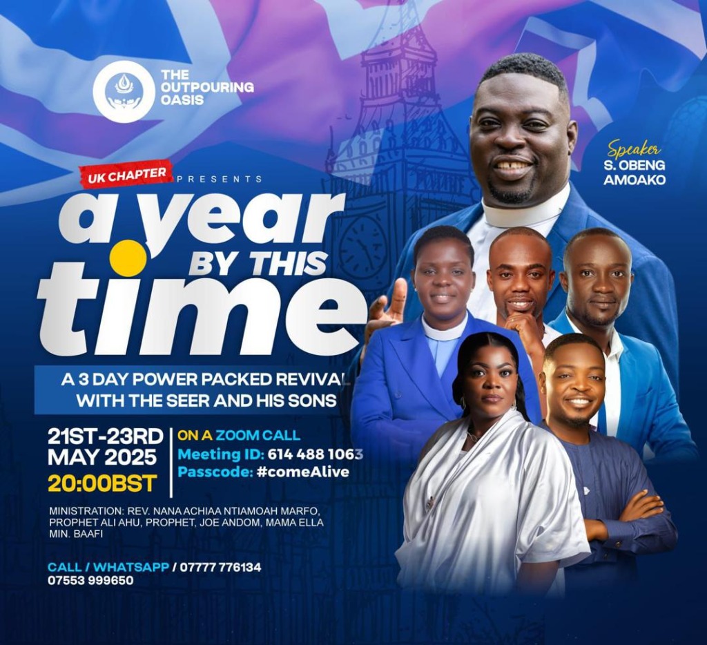 A Year By This Time — May 2025 flyer